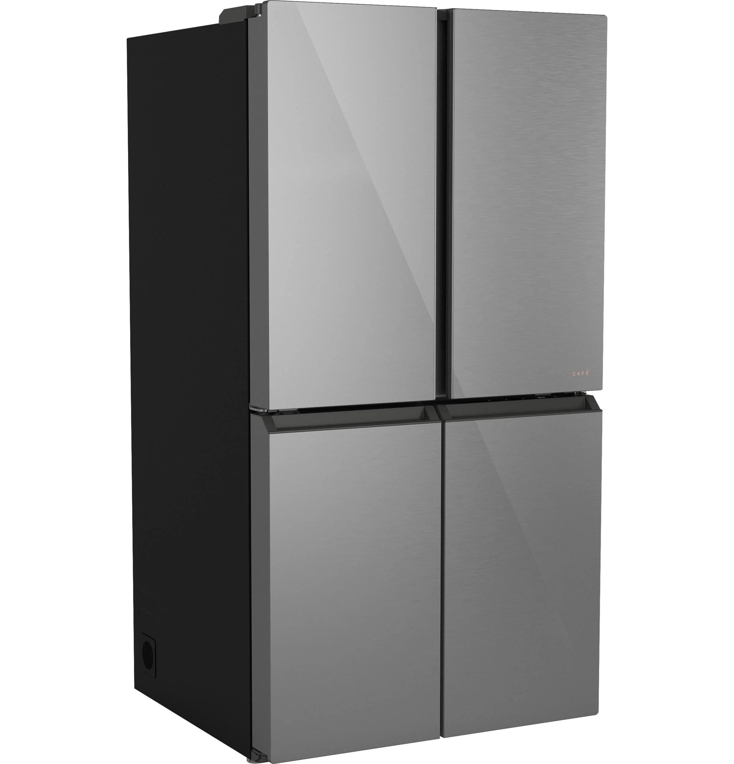 Cafe CHE23DM5WS5 CAF(EBACK)™ ENERGY STAR® 22.9 Cu. Ft. Smart Counter-Depth Quad-Door Refrigerator in Platinum Glass with Dual-Dispense AutoFill Pitcher - Image 30