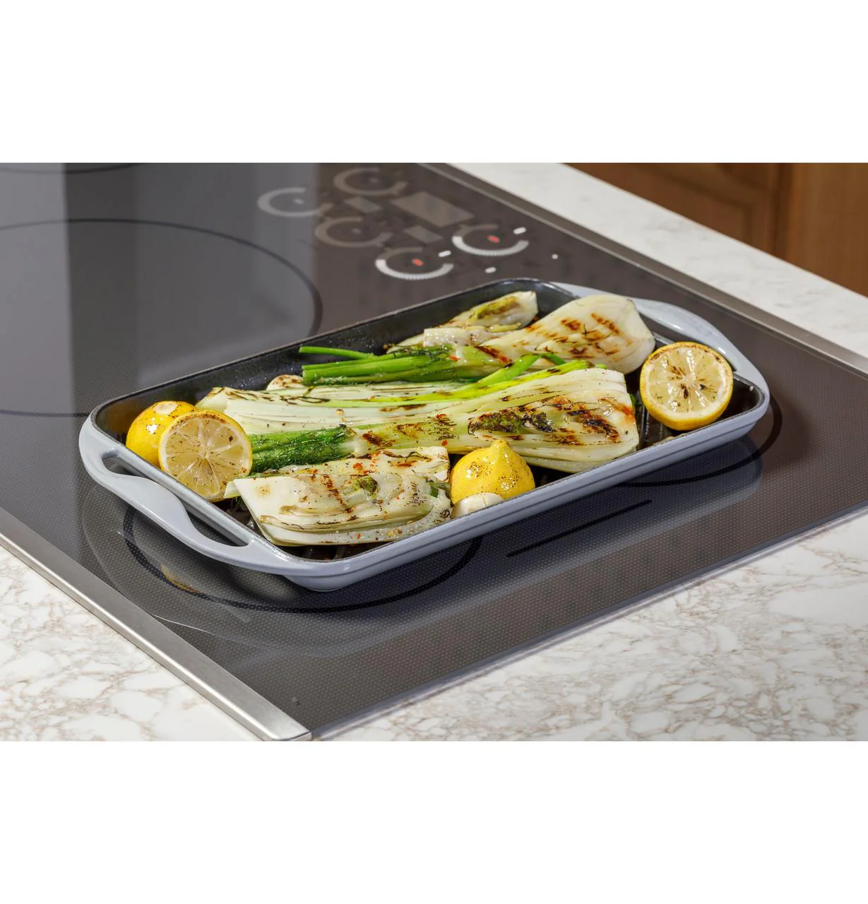 Cafe CHP90301TBB CAF(EBACK)™ Series ENERGY STAR® 30" Built-In Touch Control Induction Cooktop - Image 3