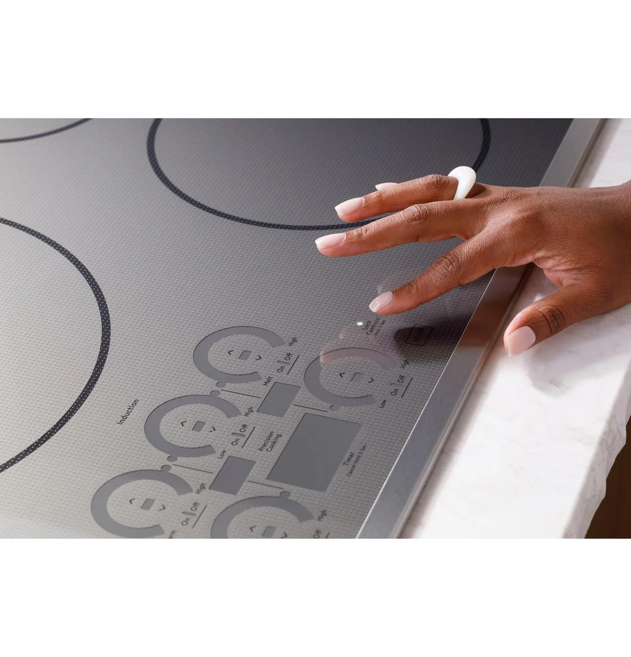 Cafe CHP90302TSS CAF(EBACK)™ Series ENERGY STAR® 30" Built-In Touch Control Induction Cooktop - Image 2