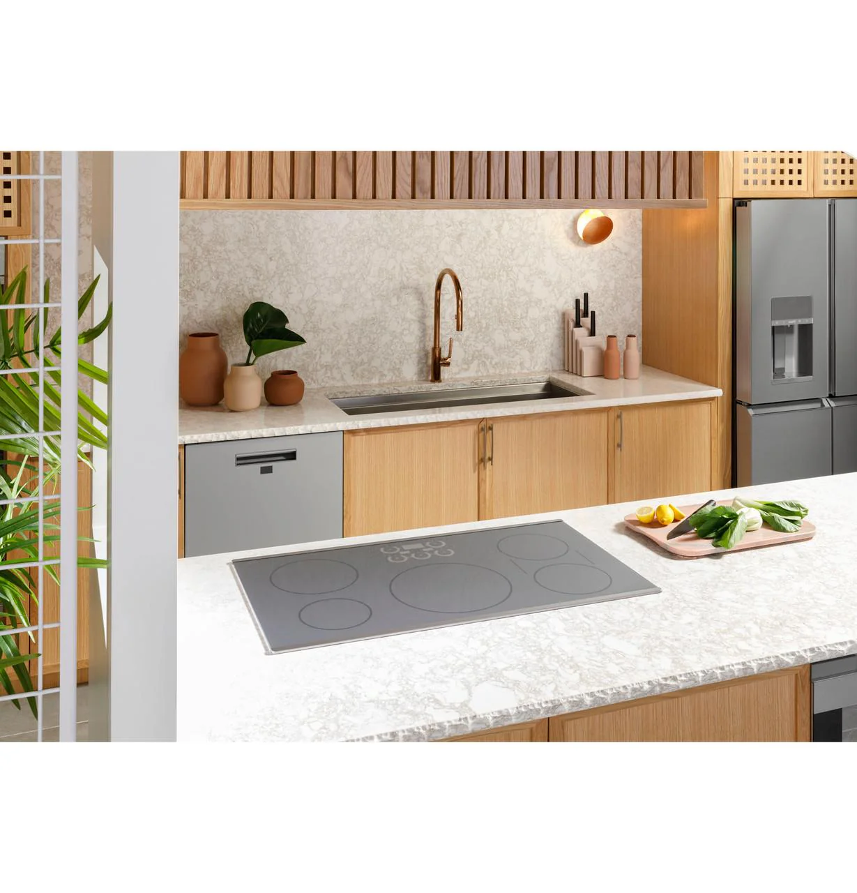 Cafe CHP90302TSS CAF(EBACK)™ Series ENERGY STAR® 30" Built-In Touch Control Induction Cooktop - Image 4
