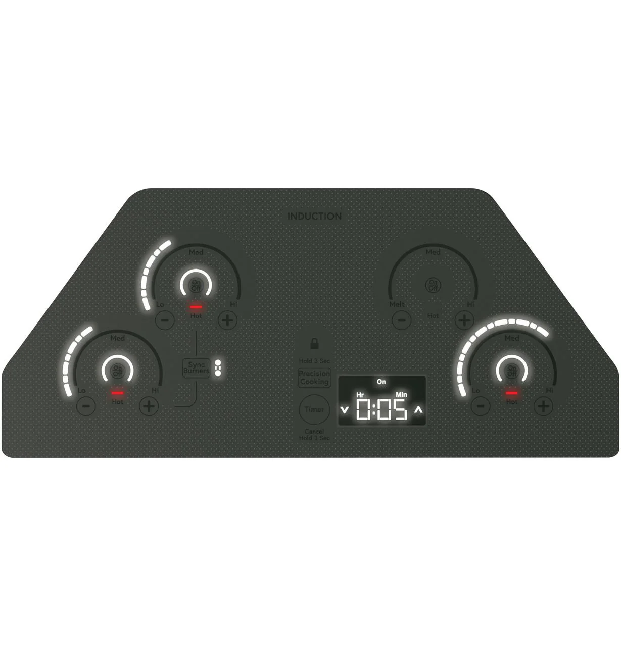 Caf(eback)™ 30" Smart Touch-Control Induction Cooktop - Image 3