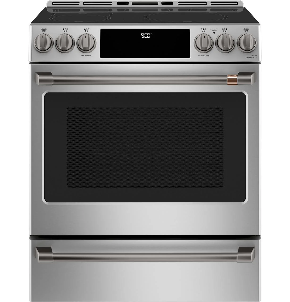 Cafe CHS900P2MS1 CAF(EBACK)™ 30" Smart Slide-In, Front-Control, Induction and Convection Range with Warming Drawer - Image 30