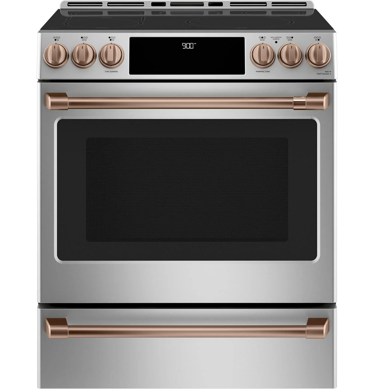 Cafe CHS900P2MS1 CAF(EBACK)™ 30" Smart Slide-In, Front-Control, Induction and Convection Range with Warming Drawer - Image 32