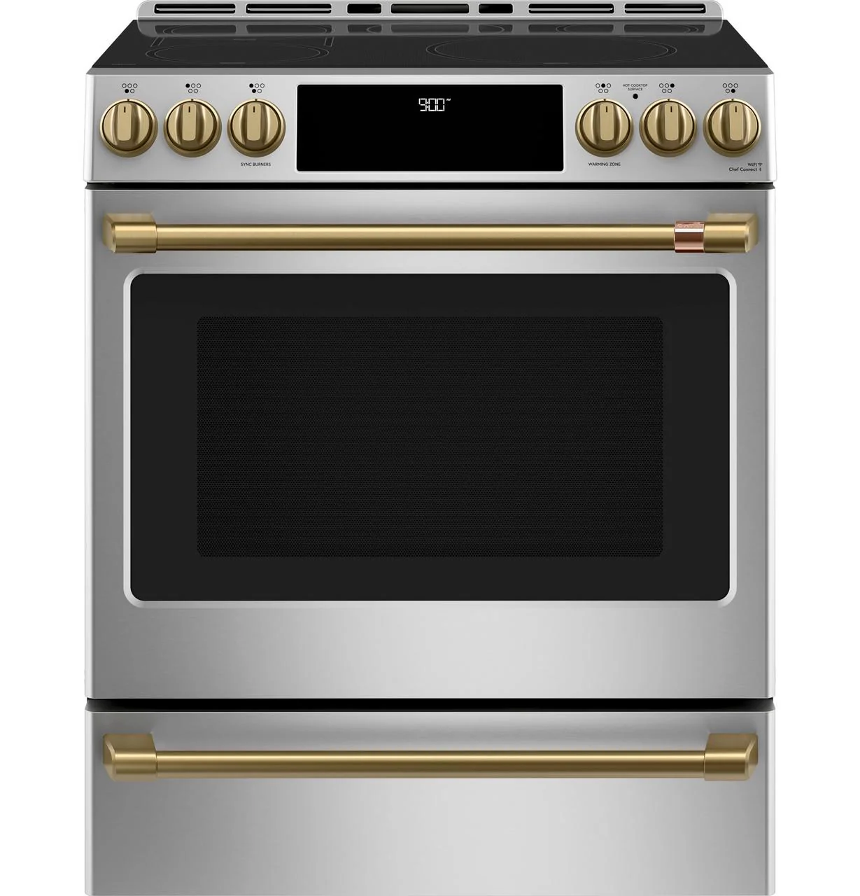 Cafe CHS900P2MS1 CAF(EBACK)™ 30" Smart Slide-In, Front-Control, Induction and Convection Range with Warming Drawer - Image 33