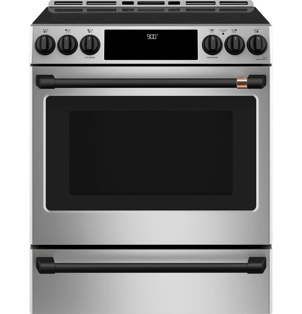 Cafe CHS900P2MS1 CAF(EBACK)™ 30" Smart Slide-In, Front-Control, Induction and Convection Range with Warming Drawer - Image 34