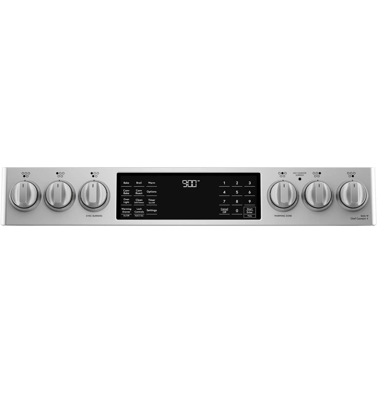 Cafe CHS900P2MS1 CAF(EBACK)™ 30" Smart Slide-In, Front-Control, Induction and Convection Range with Warming Drawer - Image 6