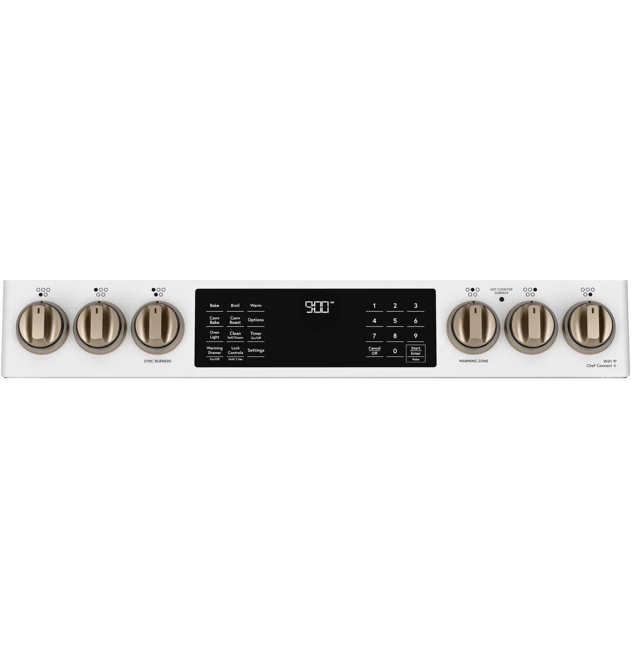 Cafe CHS900P4MW2 CAF(EBACK)™ 30" Smart Slide-In, Front-Control, Induction and Convection Range with Warming Drawer - Image 6