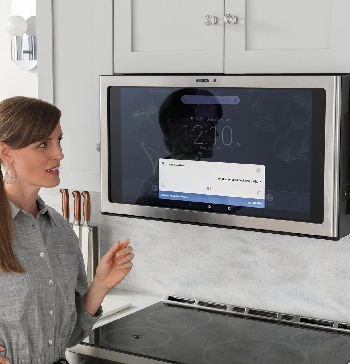 Cafe CHS90XP2MS1 CAF(EBACK)™ 30" Smart Slide-In, Front-Control, Induction and Convection Range with In-Oven Camera - Image 23