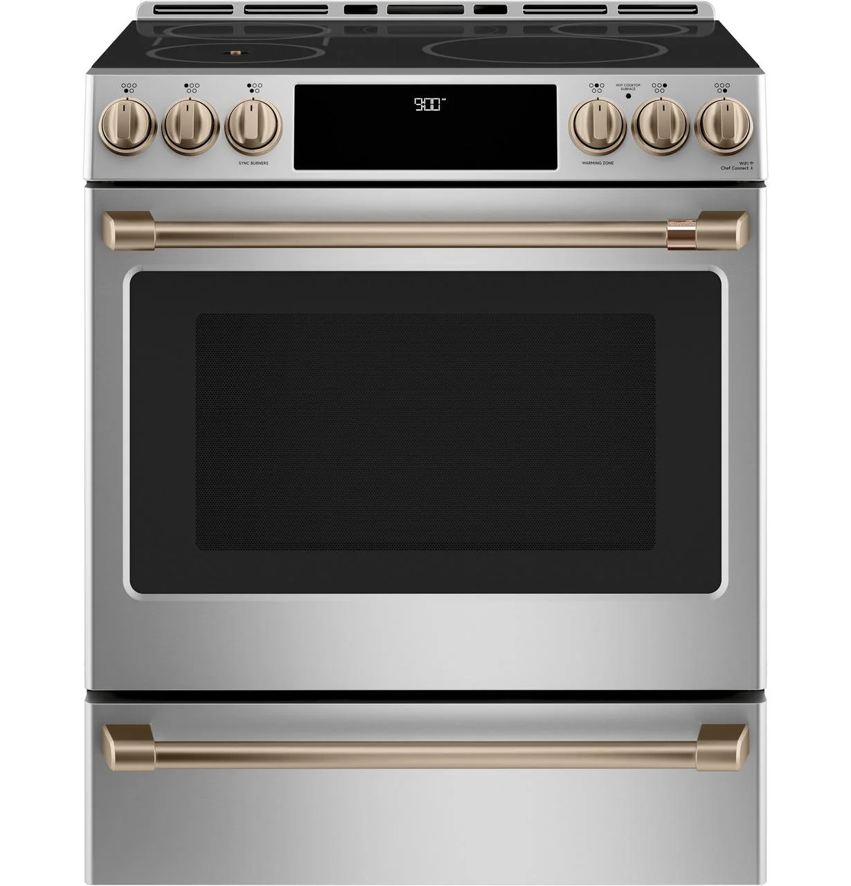 Cafe CHS90XP2MS1 CAF(EBACK)™ 30" Smart Slide-In, Front-Control, Induction and Convection Range with In-Oven Camera - Image 38
