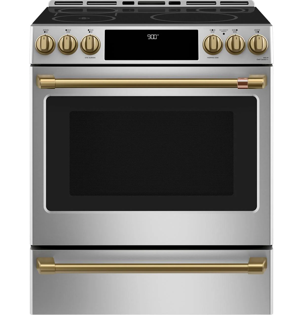 Cafe CHS90XP2MS1 CAF(EBACK)™ 30" Smart Slide-In, Front-Control, Induction and Convection Range with In-Oven Camera - Image 40