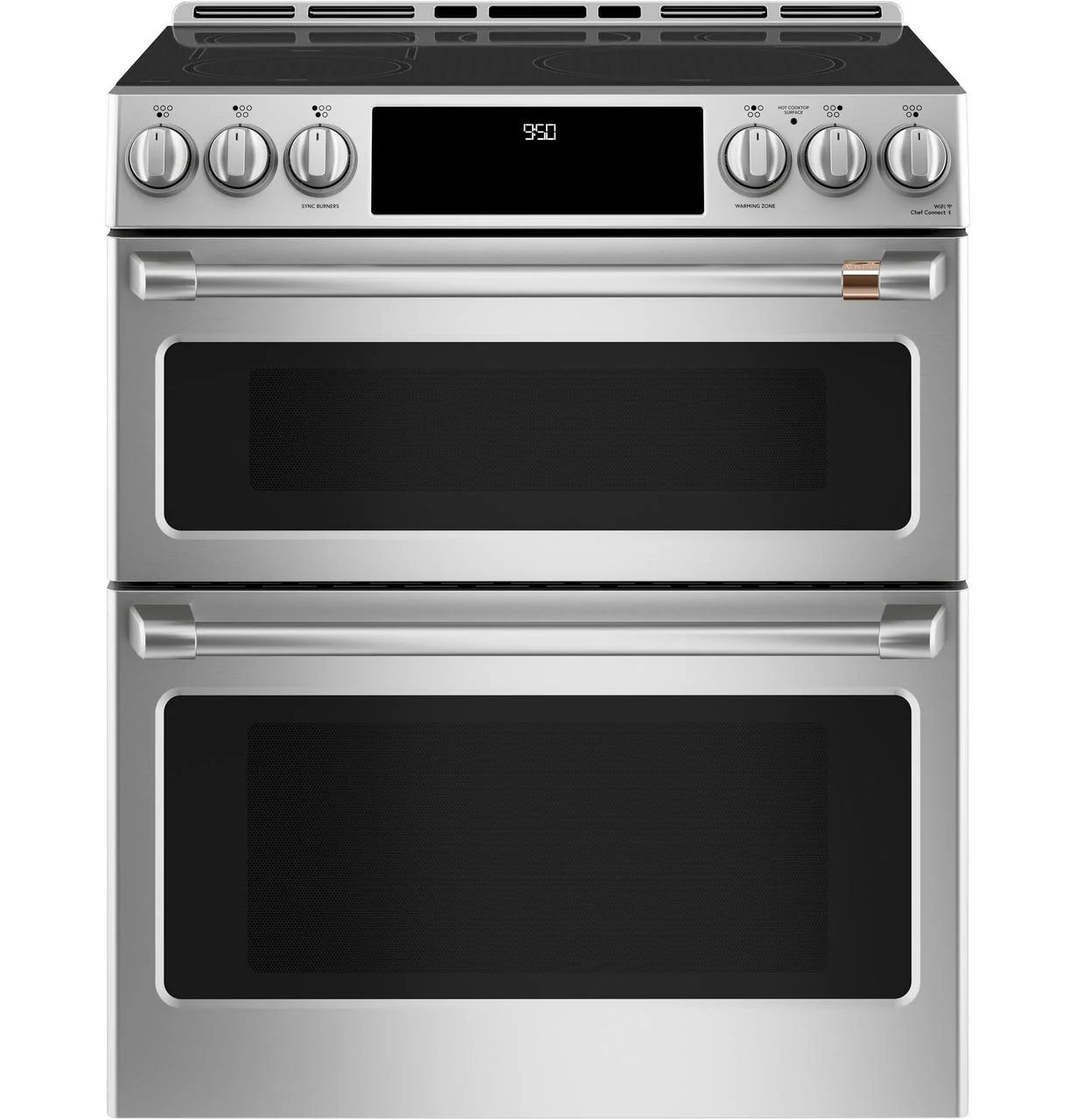 Cafe CHS950P2MS1 CAF(EBACK)™ 30" Smart Slide-In, Front-Control, Induction and Convection Double-Oven Range - Image 2