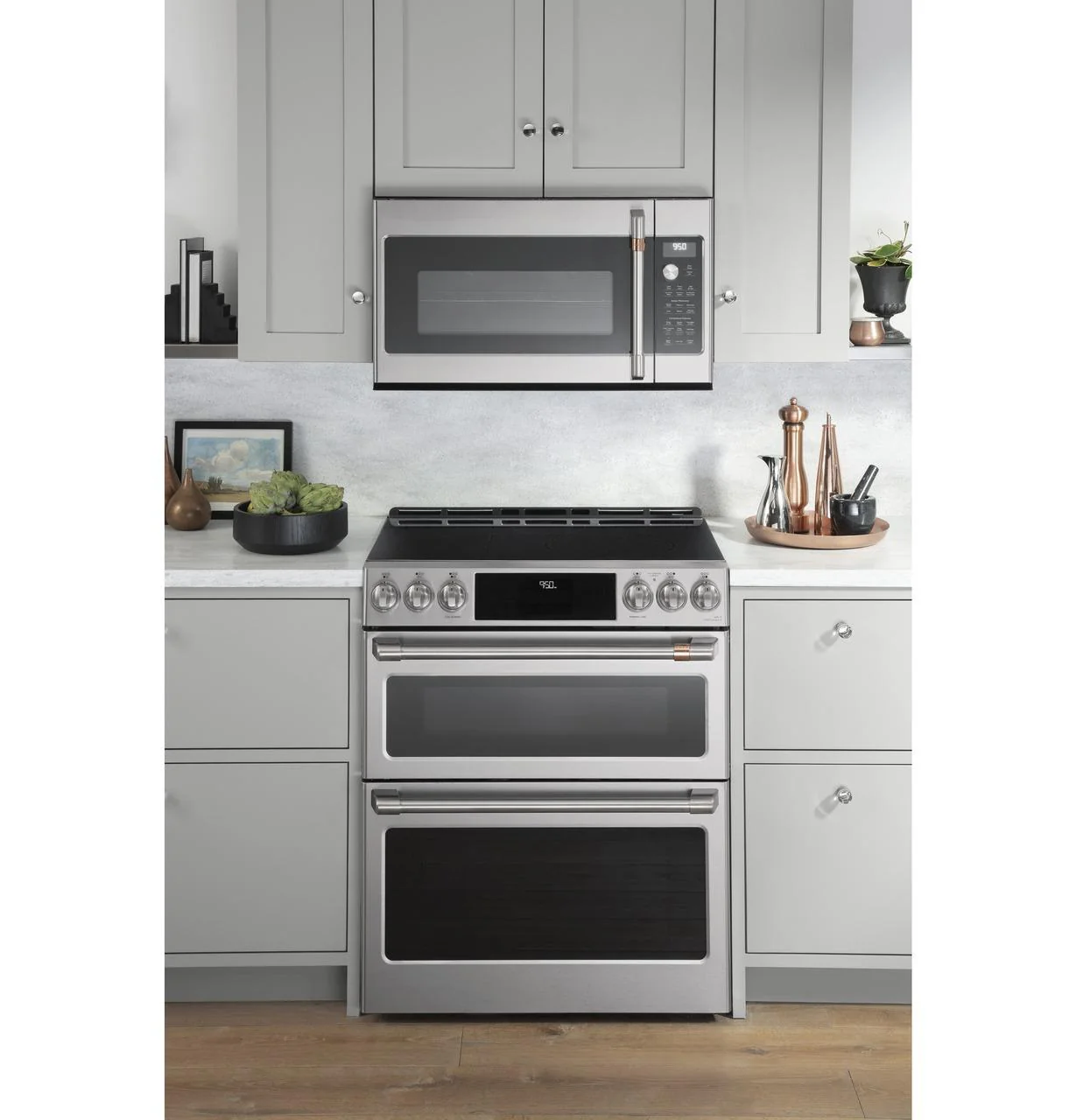Cafe CHS950P2MS1 CAF(EBACK)™ 30" Smart Slide-In, Front-Control, Induction and Convection Double-Oven Range - Image 9