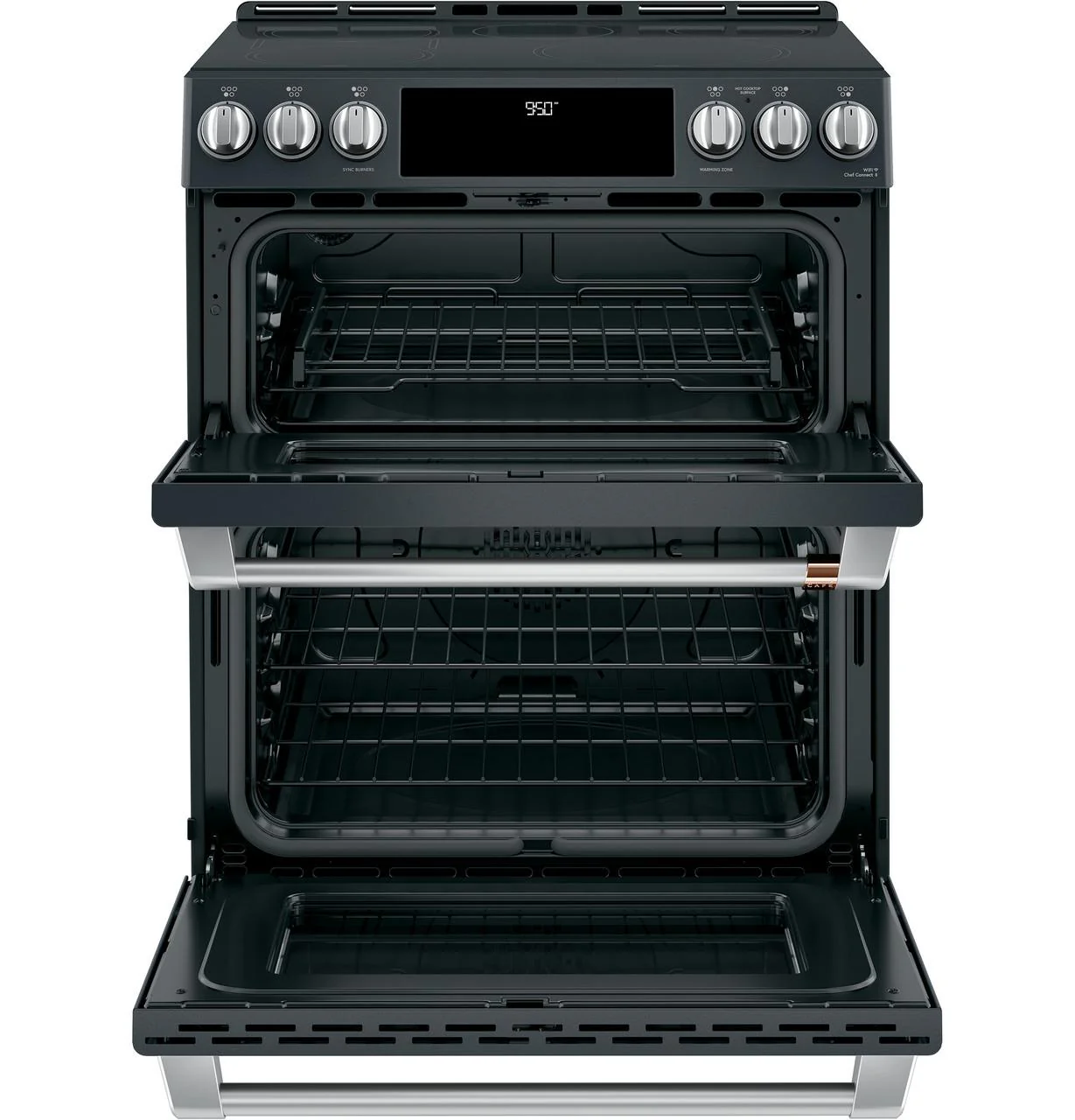 Cafe CHS950P3MD1 CAF(EBACK)™ 30" Smart Slide-In, Front-Control, Induction and Convection Double-Oven Range - Image 2