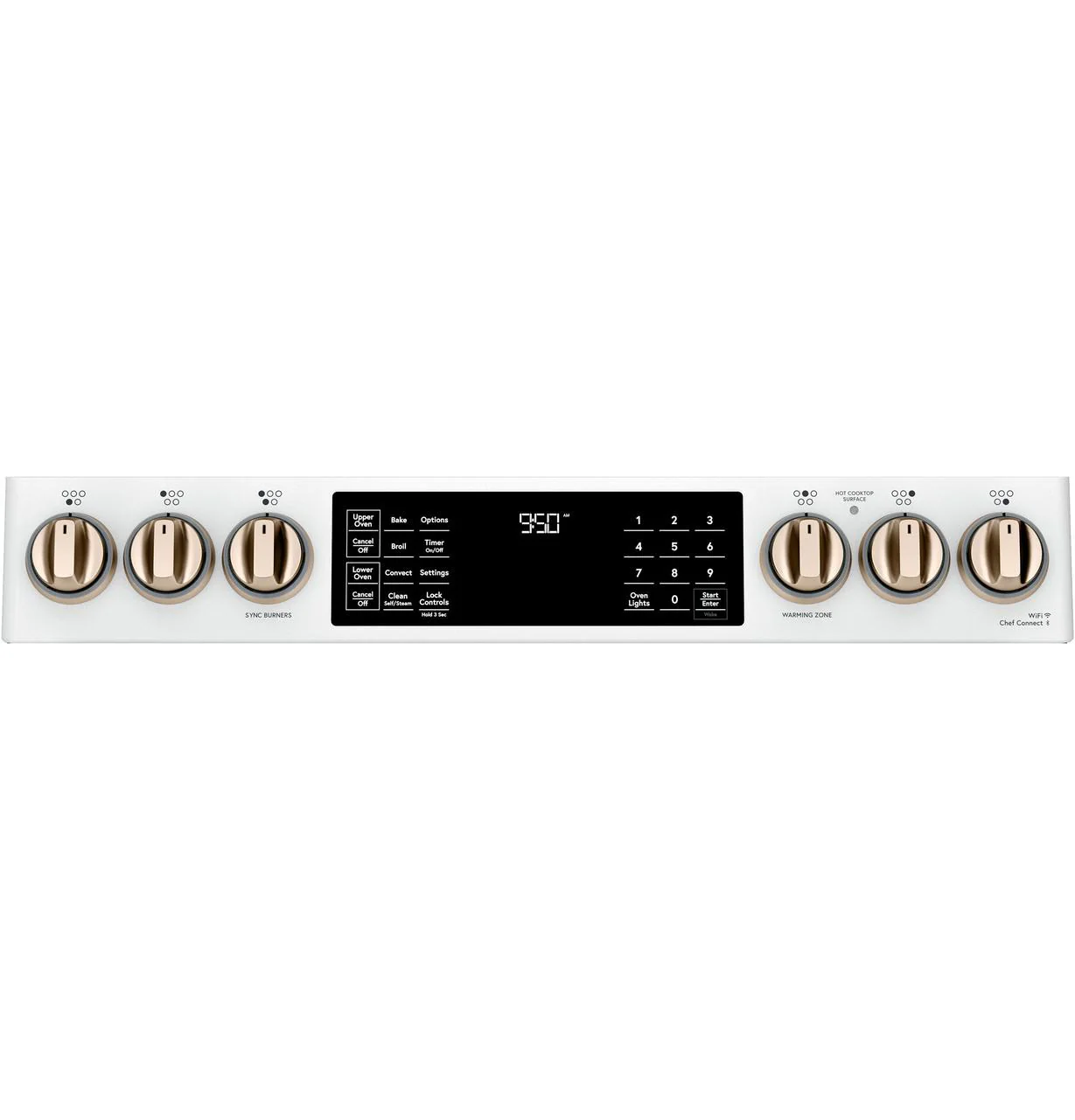 Cafe CHS950P4MW2 CAF(EBACK)™ 30" Smart Slide-In, Front-Control, Induction and Convection Double-Oven Range - Image 4