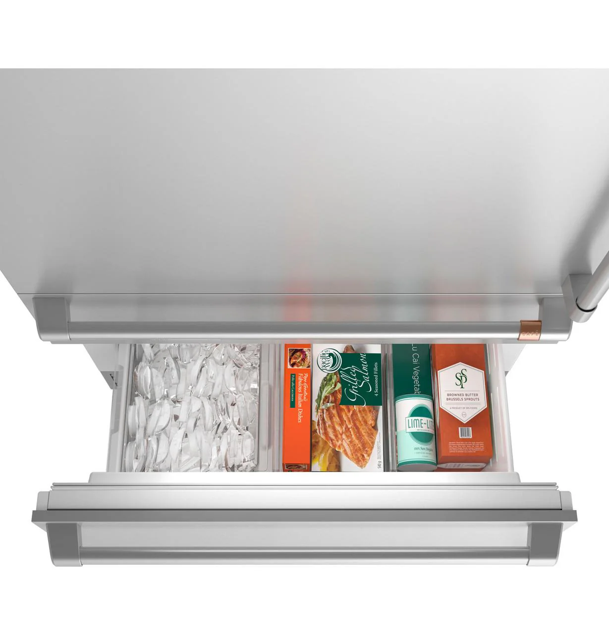 Cafe CIC36LP2VS1 CAF(EBACK)™ 36" Integrated Bottom-Freezer Refrigerator - Image 4
