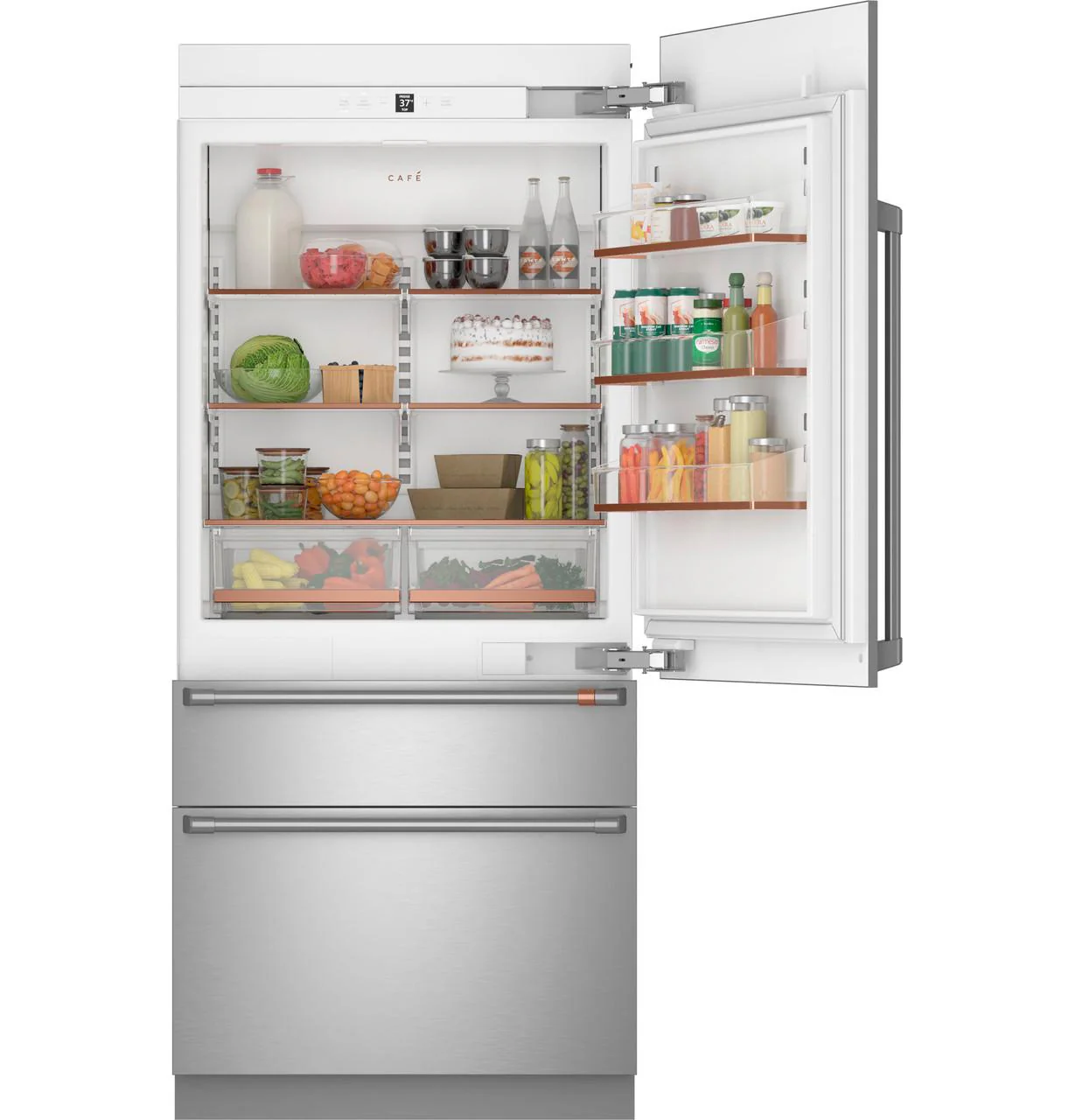Cafe CIC36RP2VS1 CAF(EBACK)™ 36" Integrated Bottom-Freezer Refrigerator - Image 3