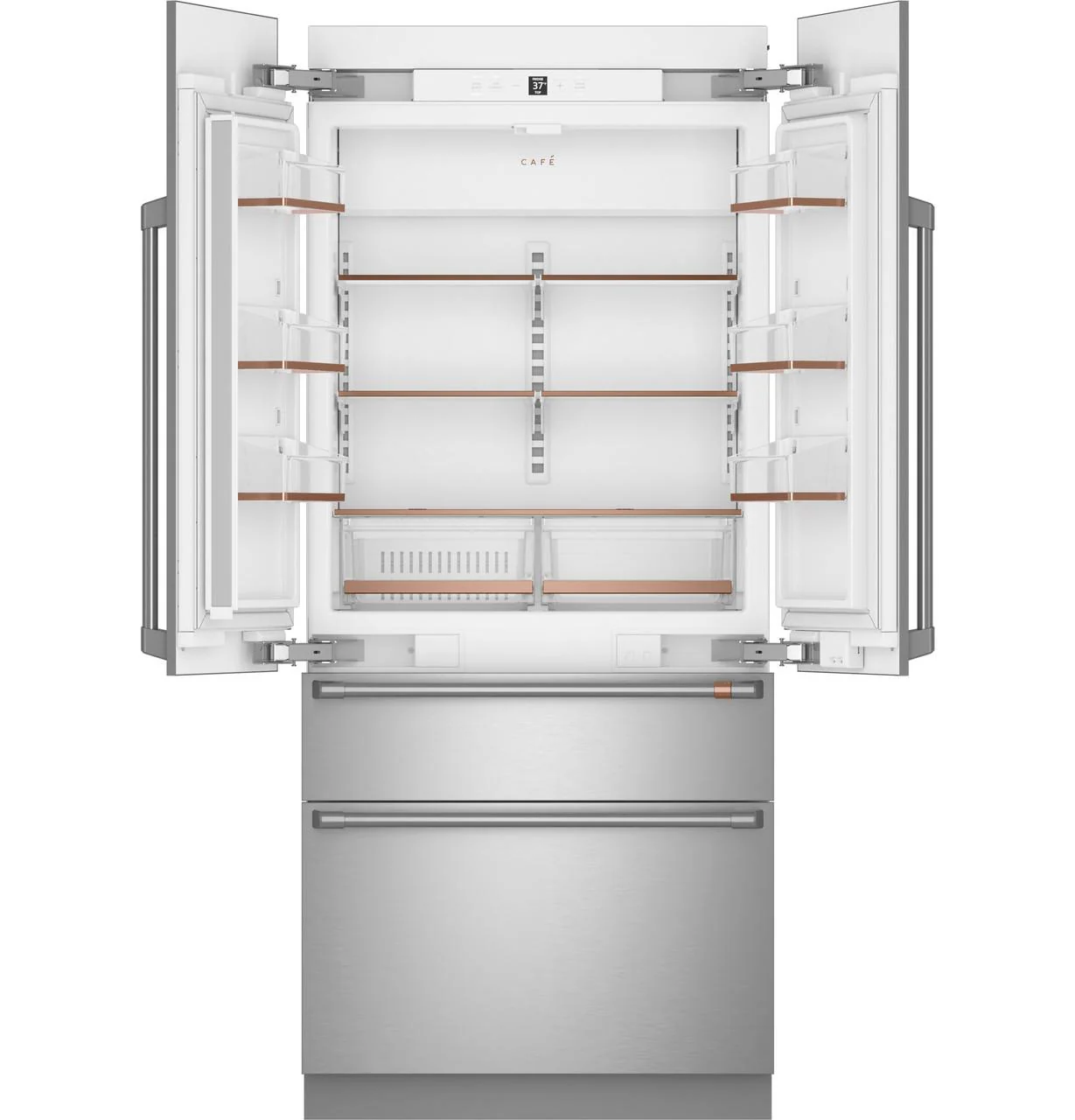 Cafe CIP36NP2VS1 CAF(EBACK)™ 36" Integrated French-Door Refrigerator - Image 2