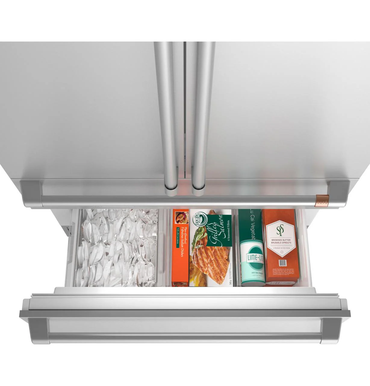 Cafe CIP36NP2VS1 CAF(EBACK)™ 36" Integrated French-Door Refrigerator - Image 4