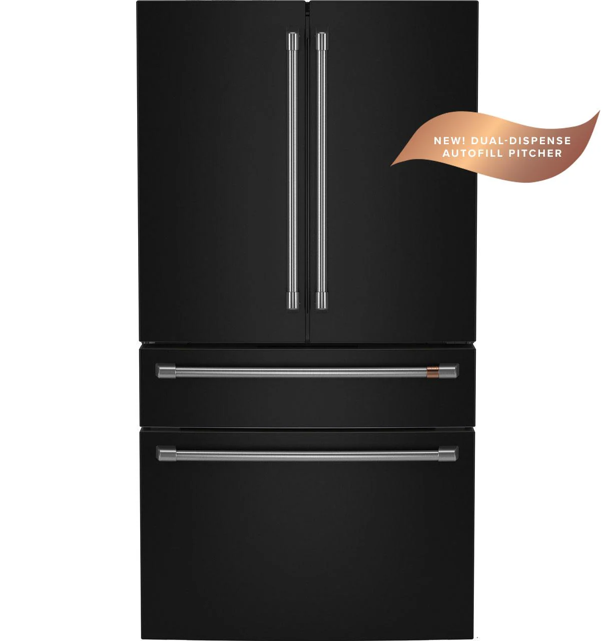 Cafe CJE23DP3WD1 CAF(EBACK)™ ENERGY STAR® 23.2 Cu. Ft. Smart Counter-Depth 4-Door French-Door Refrigerator With Dual-Dispense AutoFill Pitcher