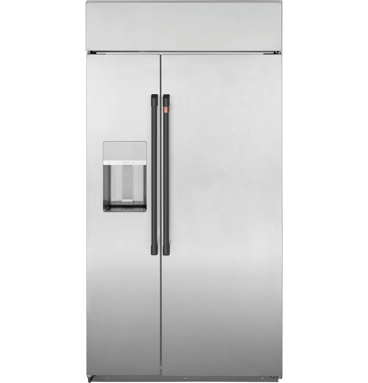 Cafe CSB48YP2NS1 CAF(EBACK)™ 48" Smart Built-In Side-by-Side Refrigerator with Dispenser - Image 16