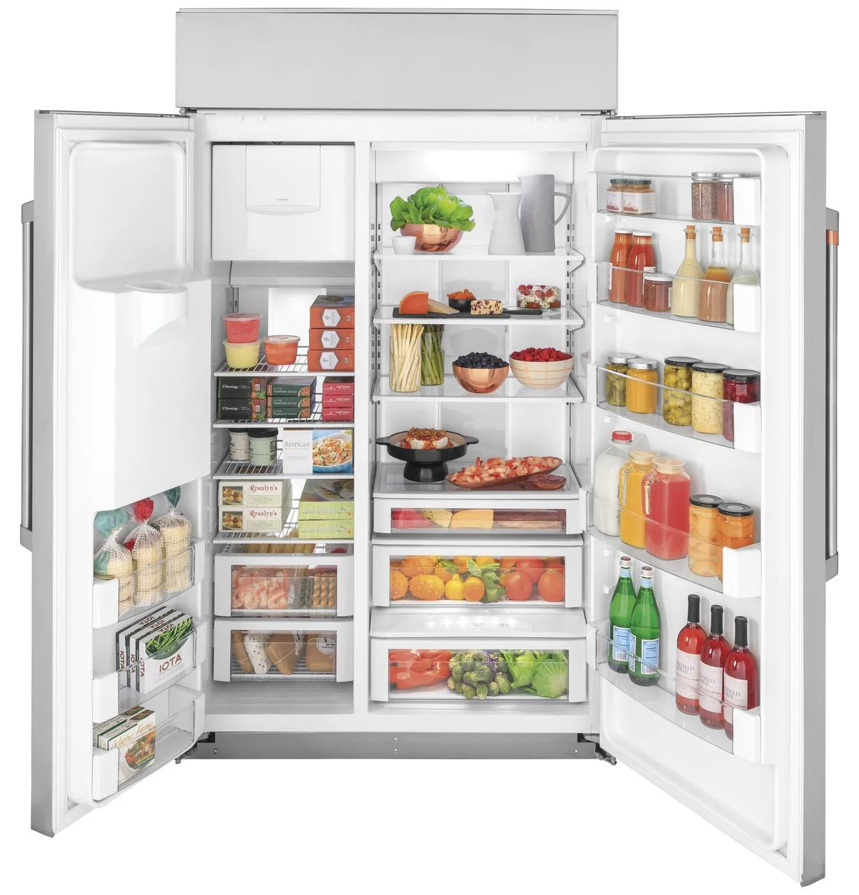 Caf(eback)™ 48" Smart Built-In Side-by-Side Refrigerator with Dispenser - Image 2