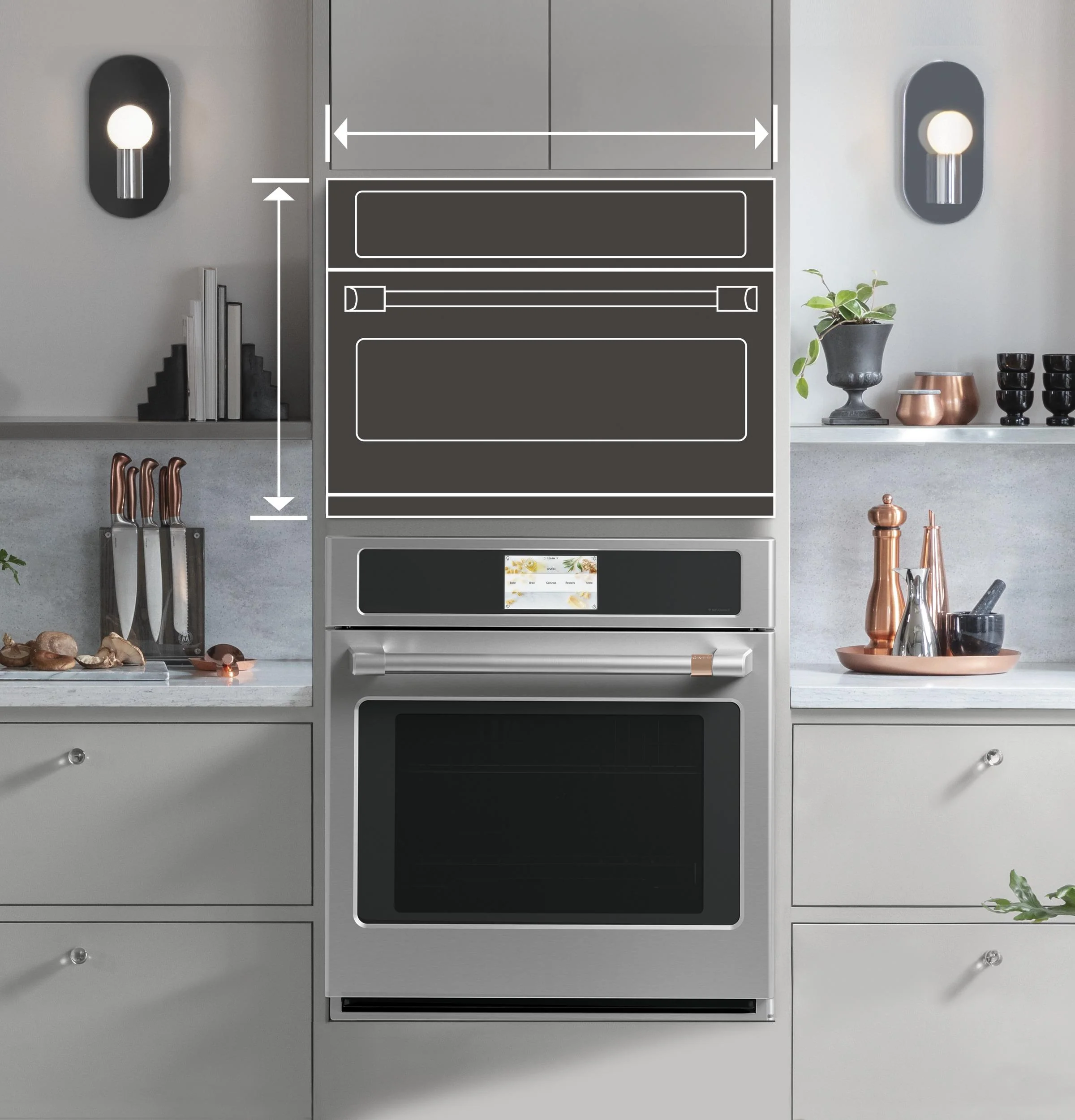 Cafe CSB912P2VS1 CAF(EBACK)™ 27" Custom Speed Cook Oven with 120V Advantium® Technology - Image 32