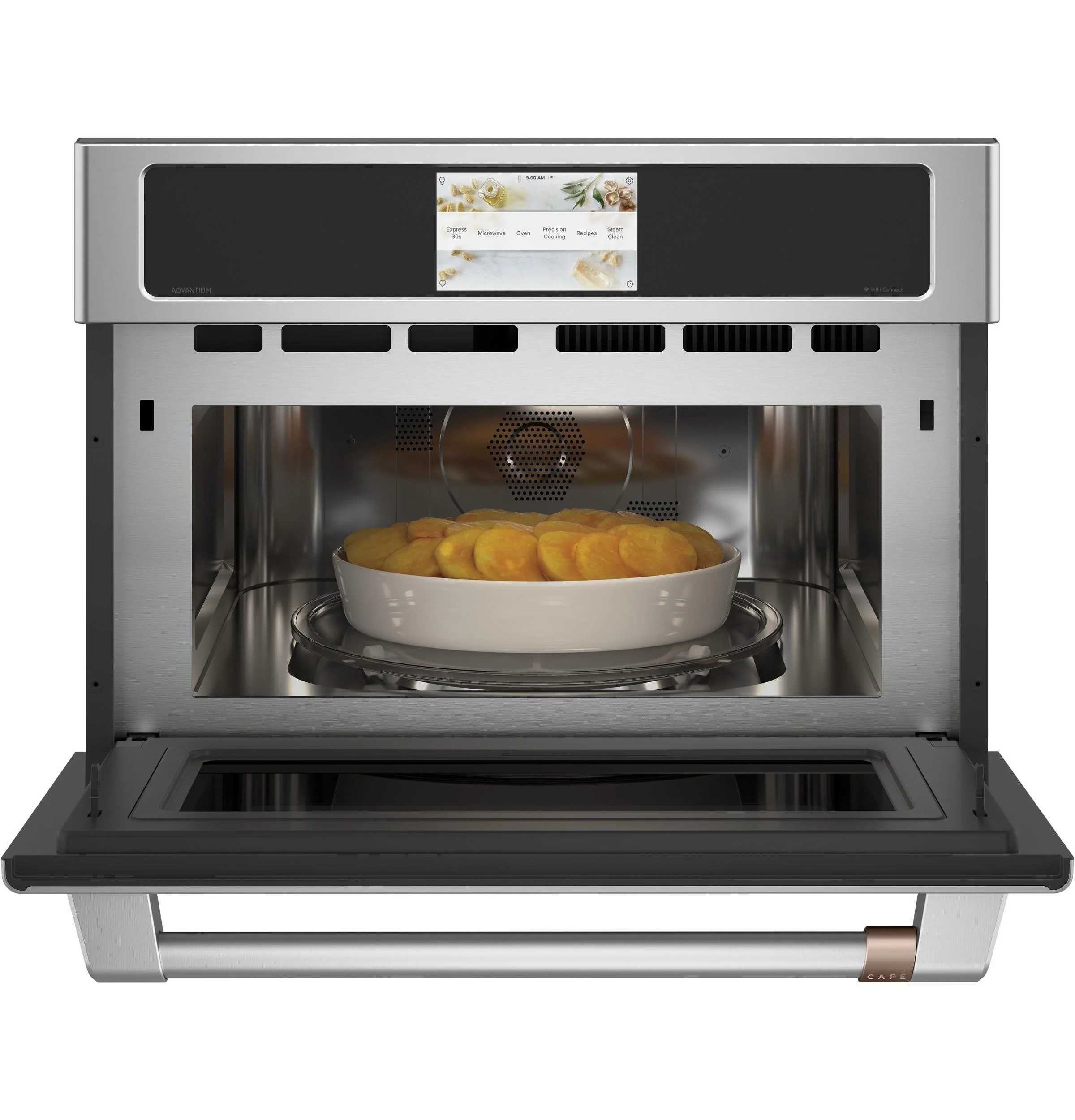 Cafe CSB912P2VS1 CAF(EBACK)™ 27" Custom Speed Cook Oven with 120V Advantium® Technology - Image 4