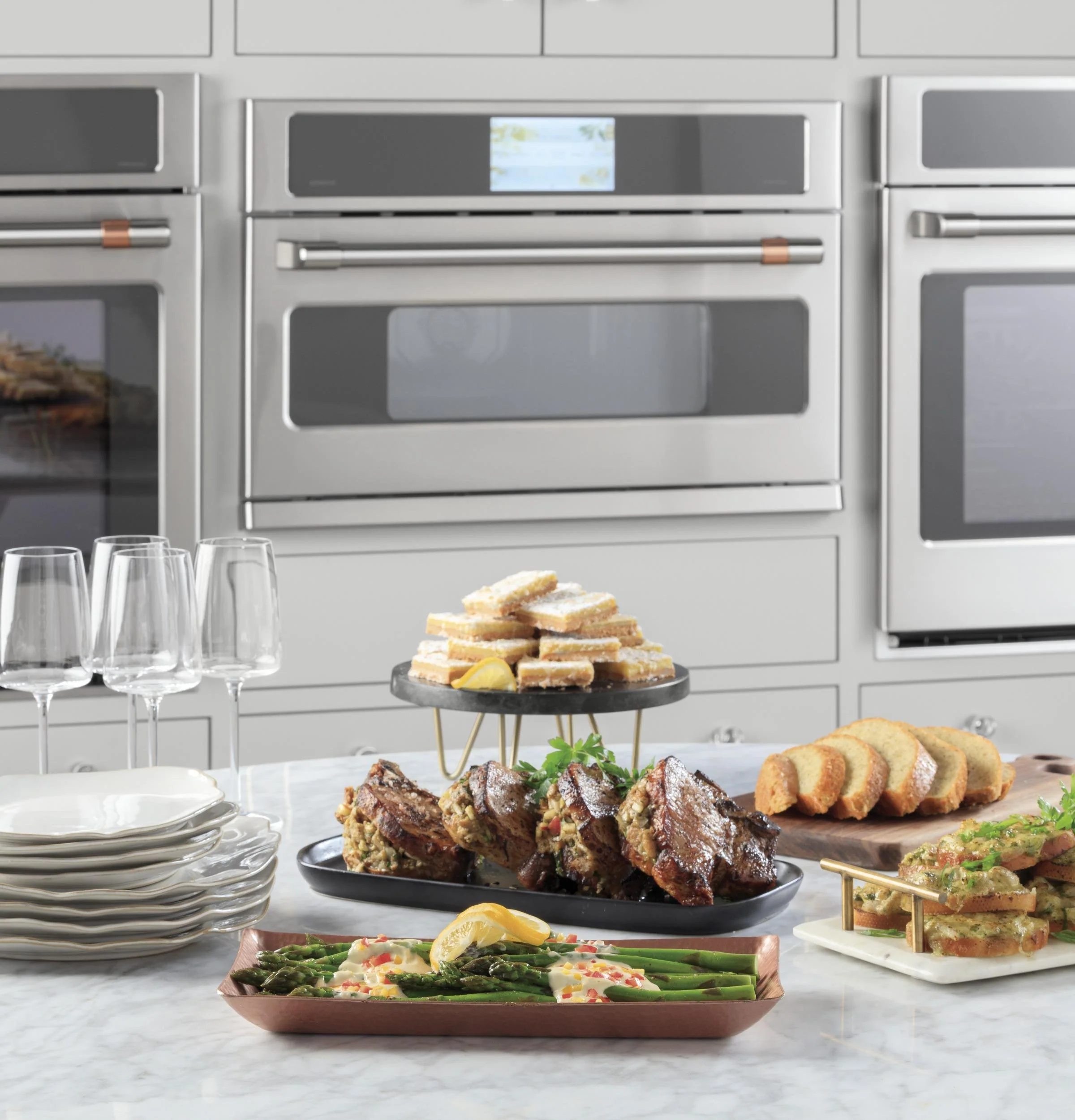 Cafe CSB913P4VW2 CAF(EBACK)™ 30" Custom Speed Cook Oven with 120V Advantium® Technology - Image 2