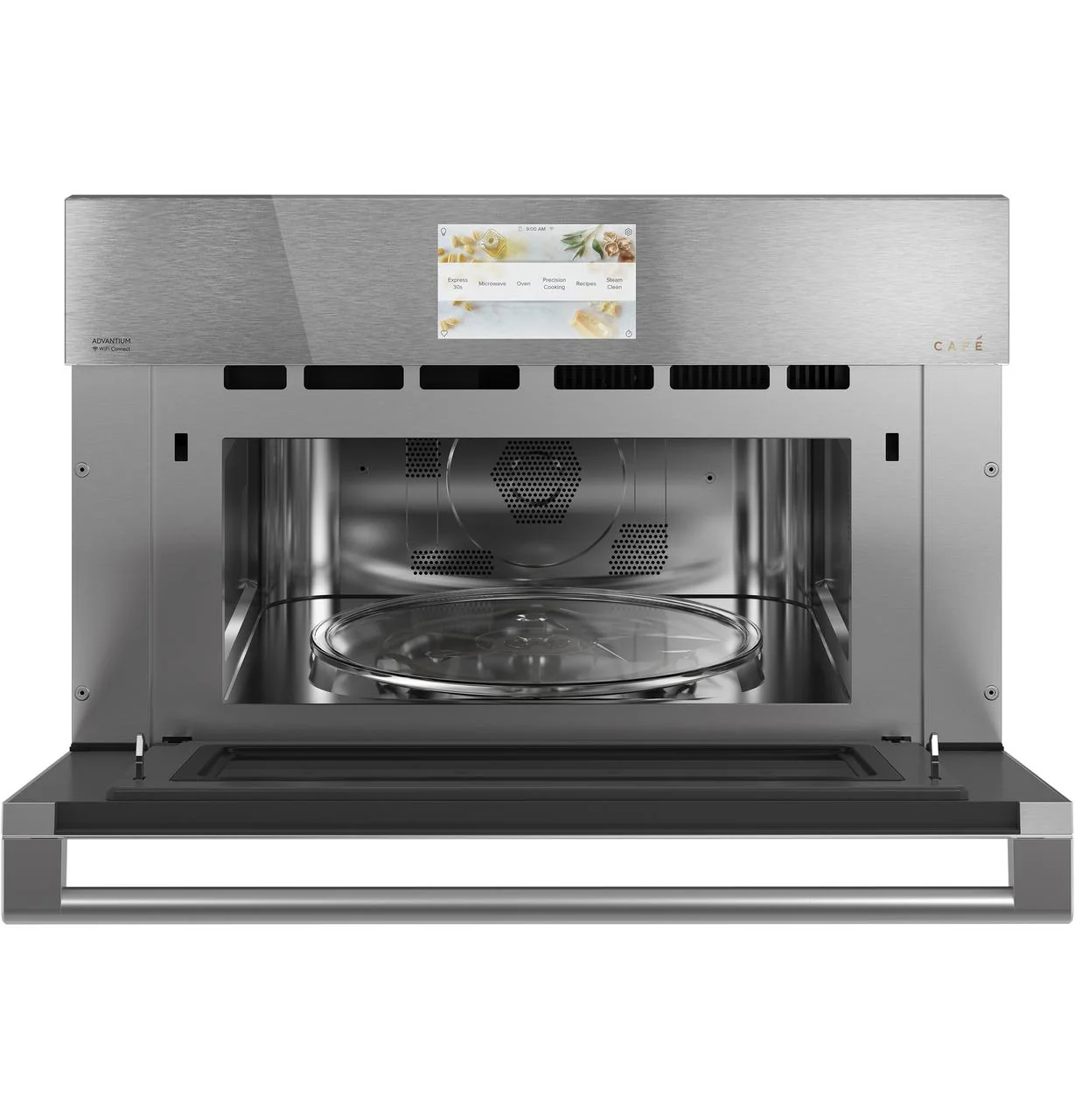 Caf(eback)™ 30" Smart Five in One Wall Oven with 240V Advantium® Technology in Platinum Glass - Image 2