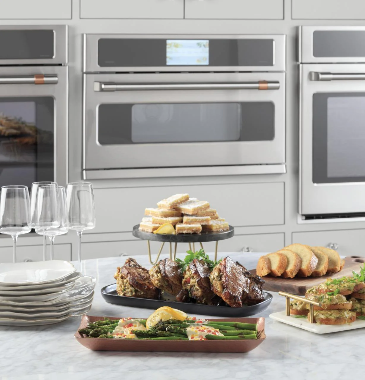 Cafe CSB923P2NS1 Caf(eback)™ 30" Smart Five in One Wall Oven with 240V Advantium® Technology - Image 17
