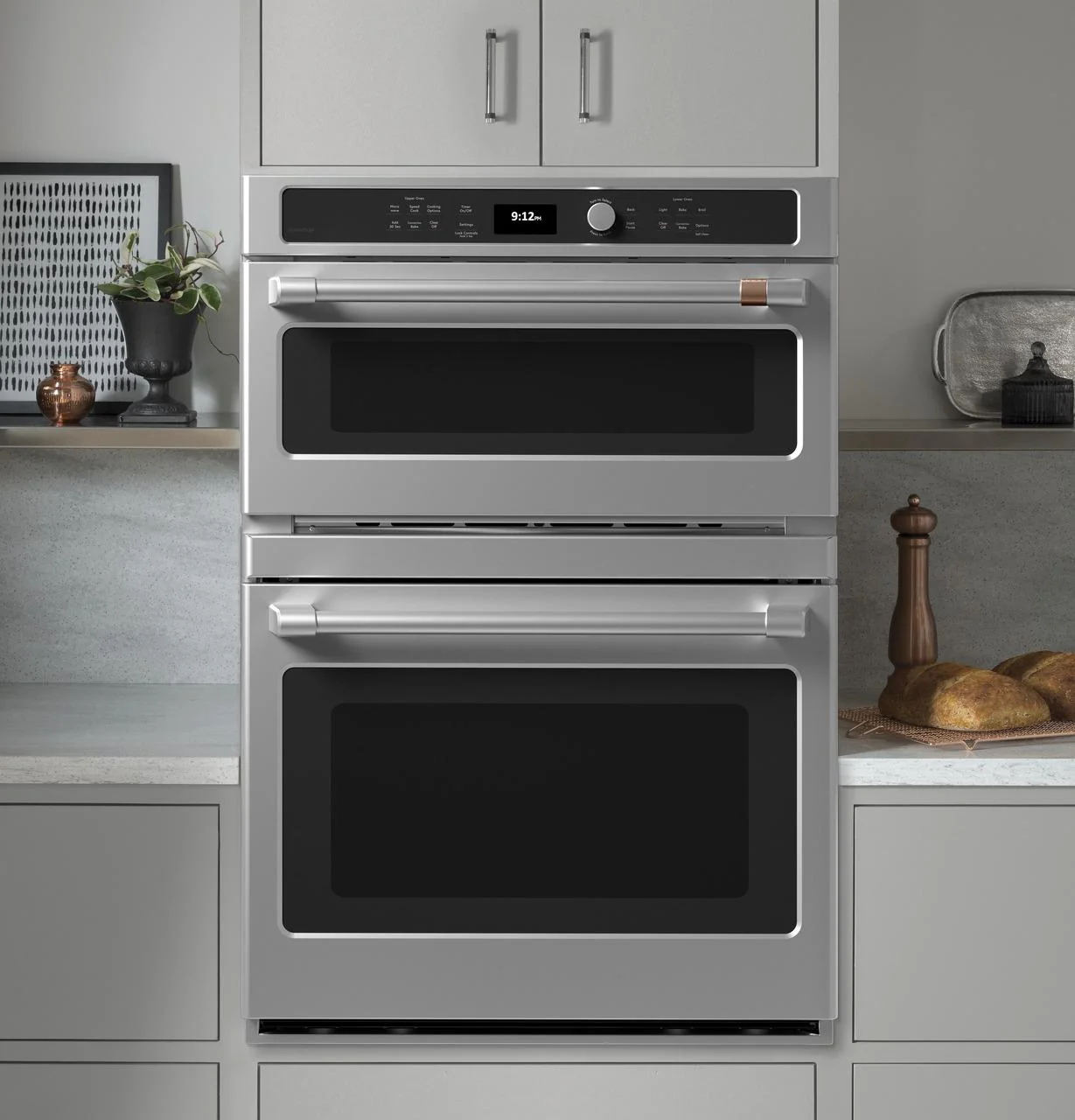 Cafe CTC912P2NS1 CAF(EBACK)™ 30 in. Combination Double Wall Oven with Convection and Advantium® Technology - Image 5