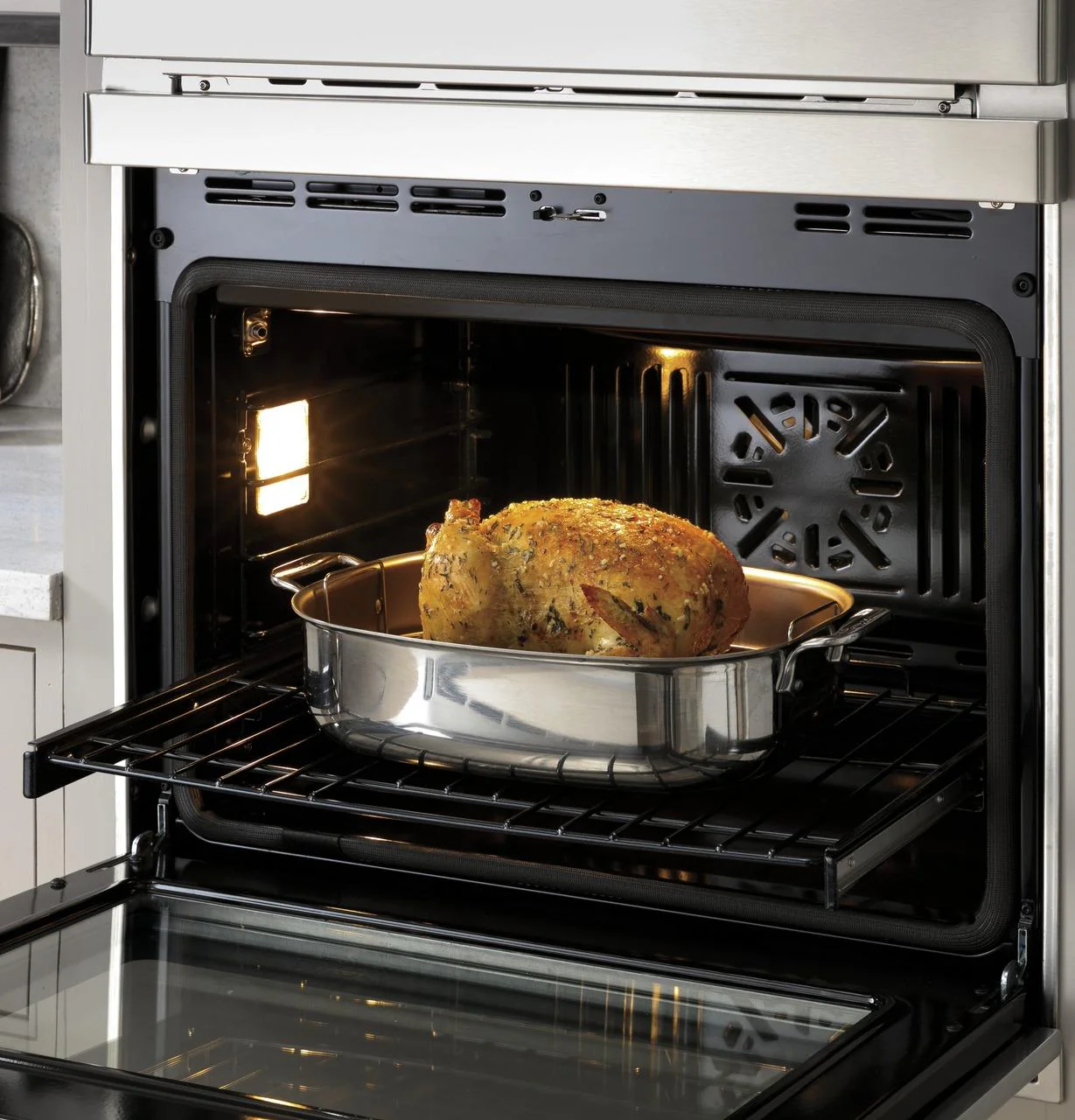 Cafe CTC912P2NS1 CAF(EBACK)™ 30 in. Combination Double Wall Oven with Convection and Advantium® Technology - Image 9