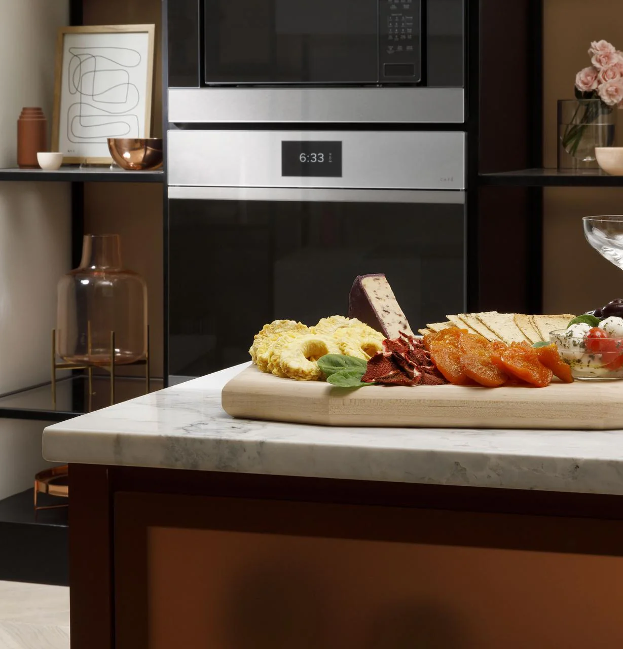 Cafe CTD90DM2NS5 CAF(EBACK)™ 30" Smart Built-In Convection Double Wall Oven in Platinum Glass - Image 15