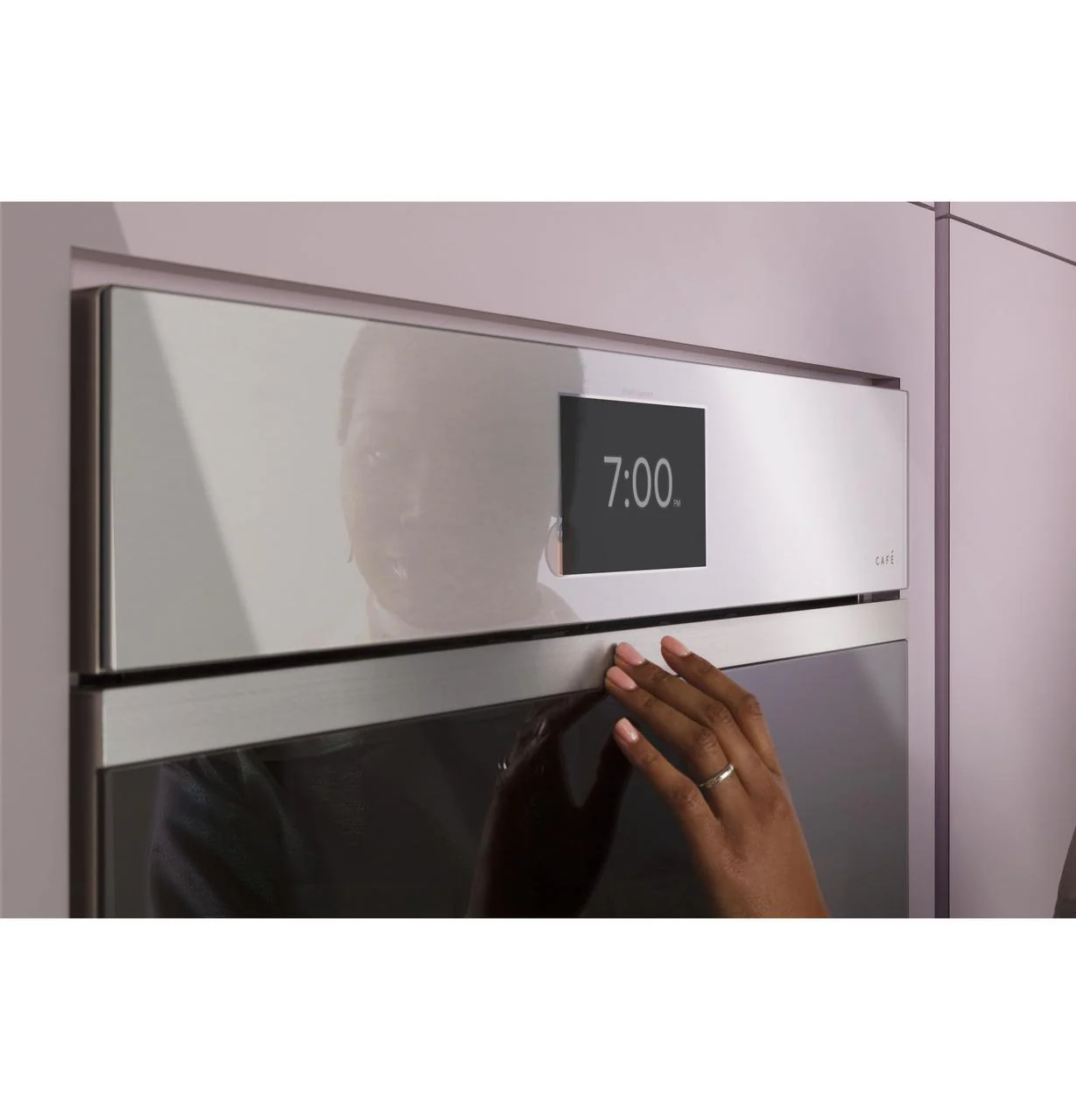 Cafe CTD90DM2NS5 CAF(EBACK)™ 30" Smart Built-In Convection Double Wall Oven in Platinum Glass - Image 24