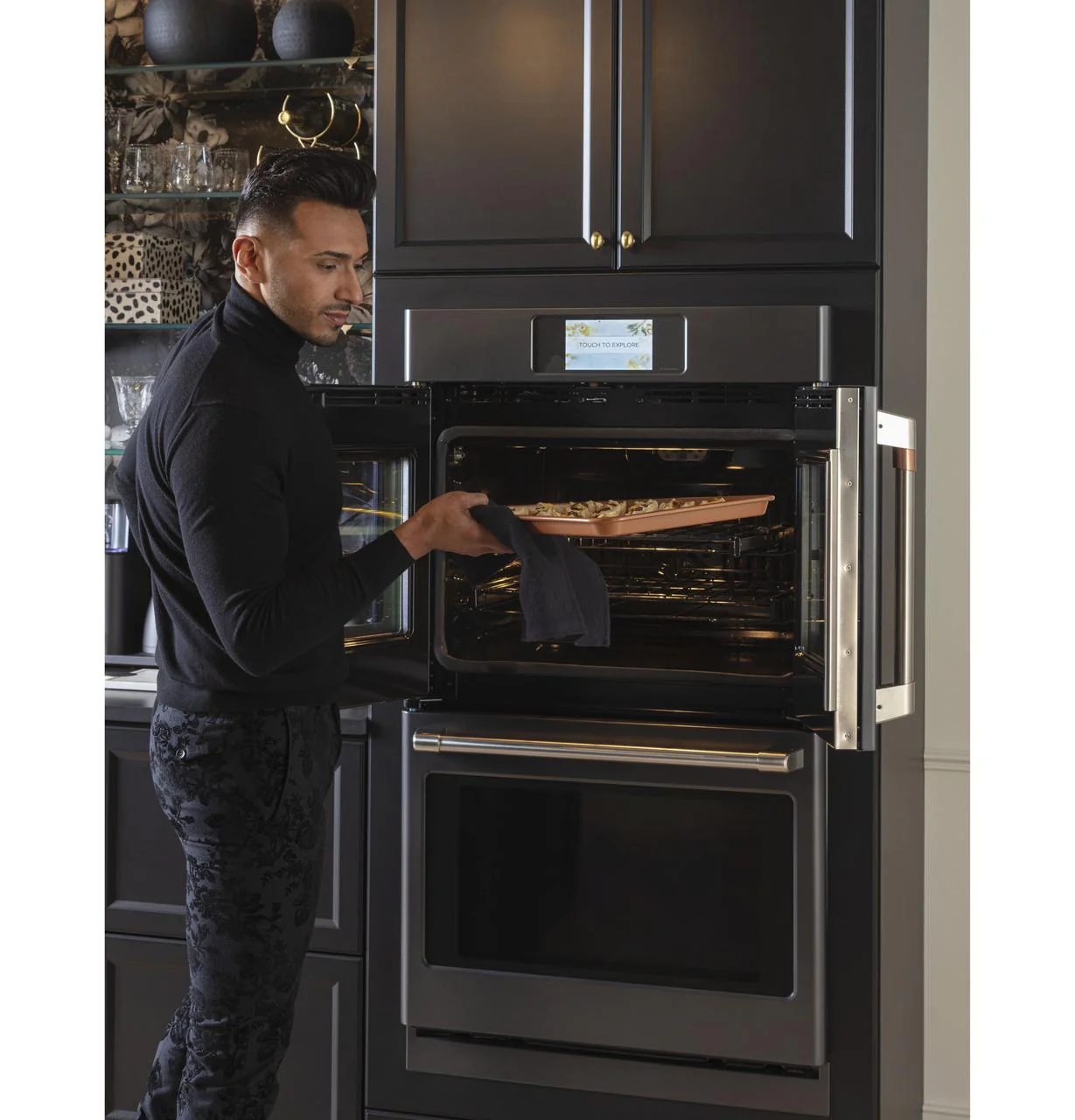 Cafe CTD90FP3ND1 CAF(EBACK)™ Professional Series 30" Smart Built-In Convection French-Door Double Wall Oven - Image 26