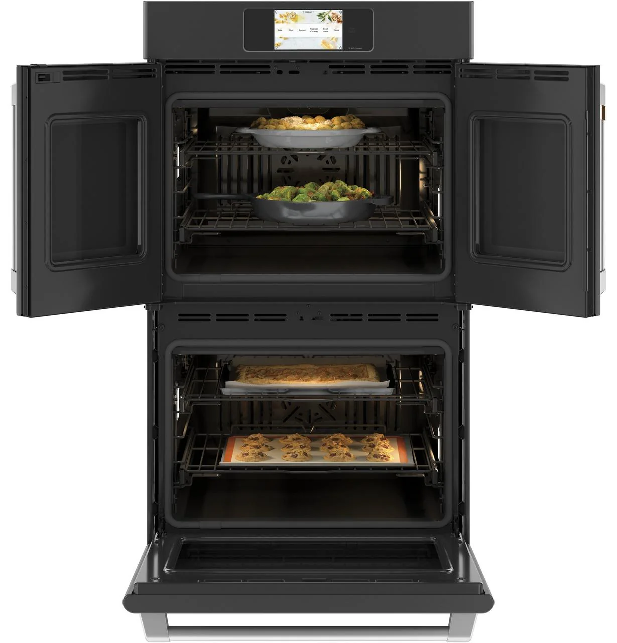 Cafe CTD90FP3ND1 CAF(EBACK)™ Professional Series 30" Smart Built-In Convection French-Door Double Wall Oven - Image 3