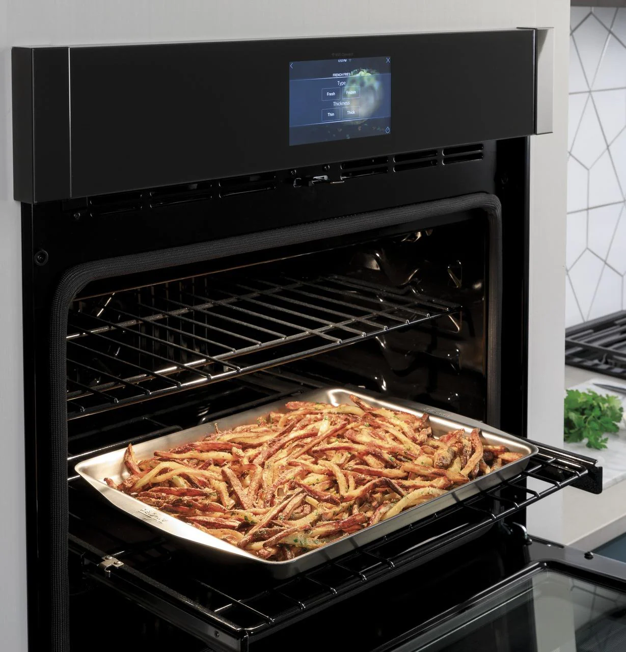 Cafe CTD90FP4NW2 CAF(EBACK)™ Professional Series 30" Smart Built-In Convection French-Door Double Wall Oven - Image 11