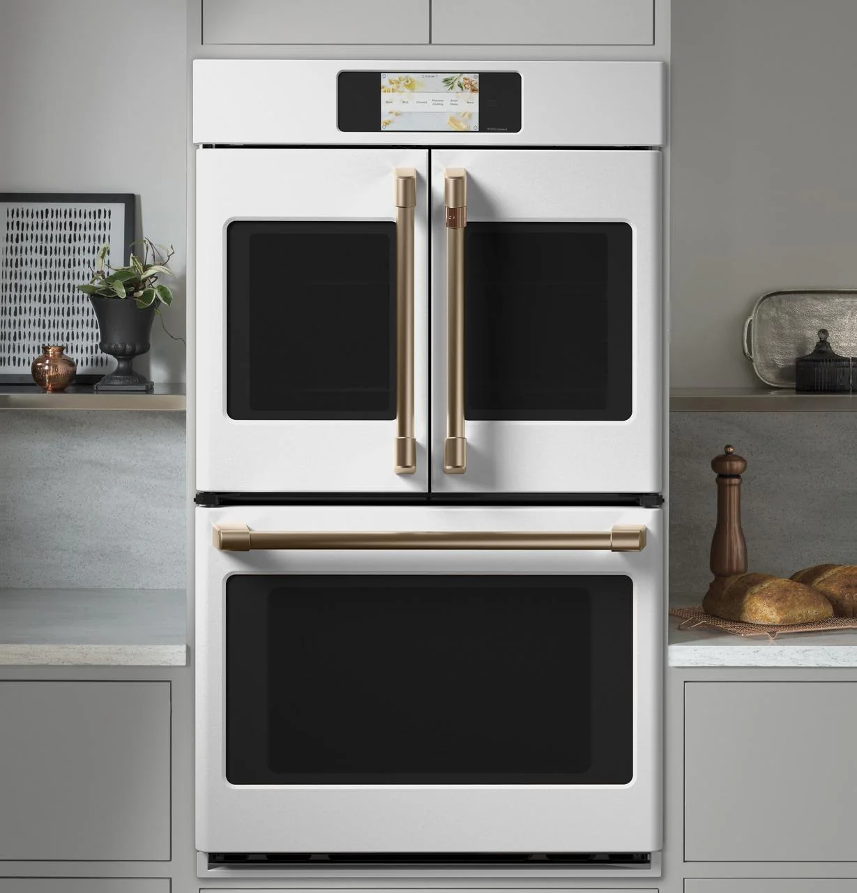 Cafe CTD90FP4NW2 CAF(EBACK)™ Professional Series 30" Smart Built-In Convection French-Door Double Wall Oven - Image 5