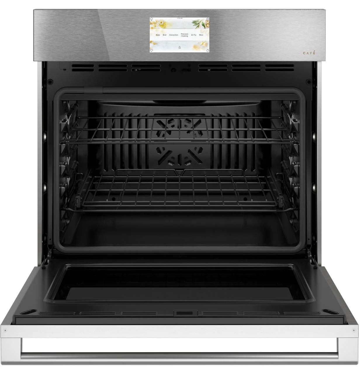 Cafe CTS70DM2NS5 CAF(EBACK)™ 30" Smart Single Wall Oven with Convection in Platinum Glass - Image 2
