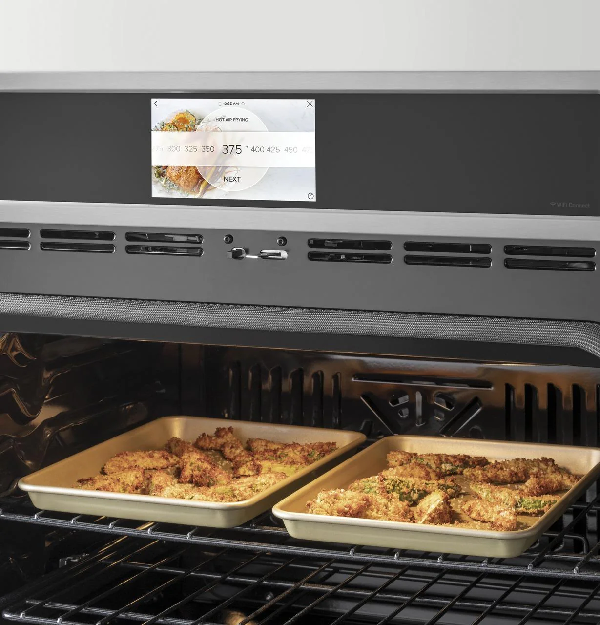 Cafe CTS70DM2NS5 CAF(EBACK)™ 30" Smart Single Wall Oven with Convection in Platinum Glass - Image 5