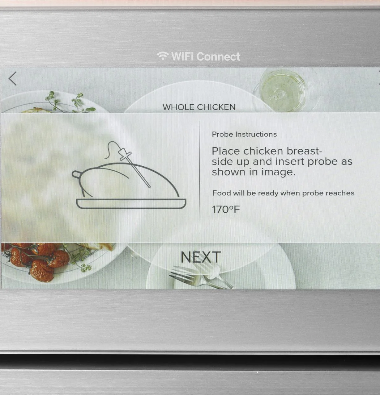 Cafe CTS70DM2NS5 CAF(EBACK)™ 30" Smart Single Wall Oven with Convection in Platinum Glass - Image 6