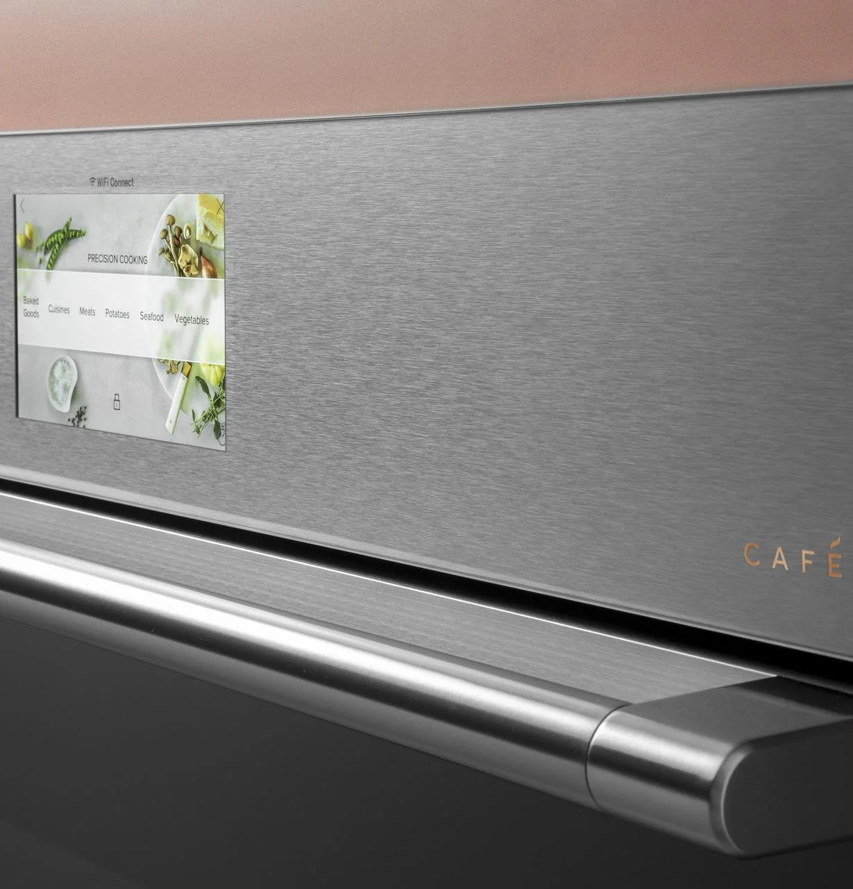 Cafe CTS70DM2NS5 CAF(EBACK)™ 30" Smart Single Wall Oven with Convection in Platinum Glass - Image 8
