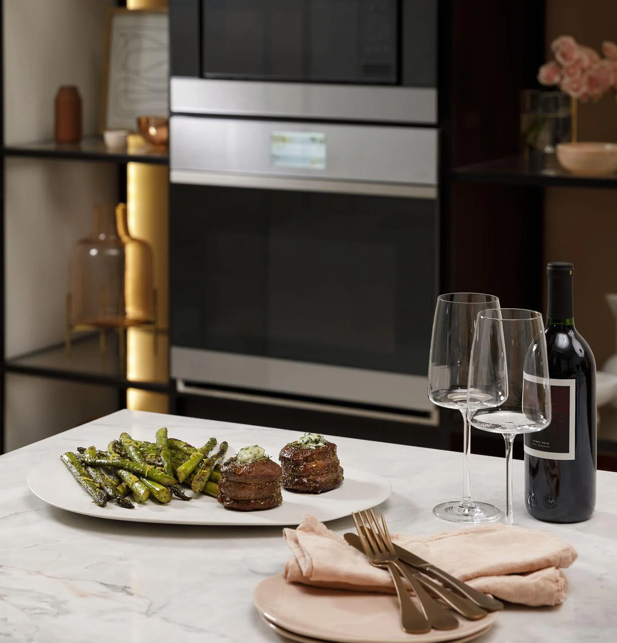 Cafe CTS90DM2NS5 CAF(EBACK)™ 30" Smart Built-In Convection Single Wall Oven in Platinum Glass - Image 16