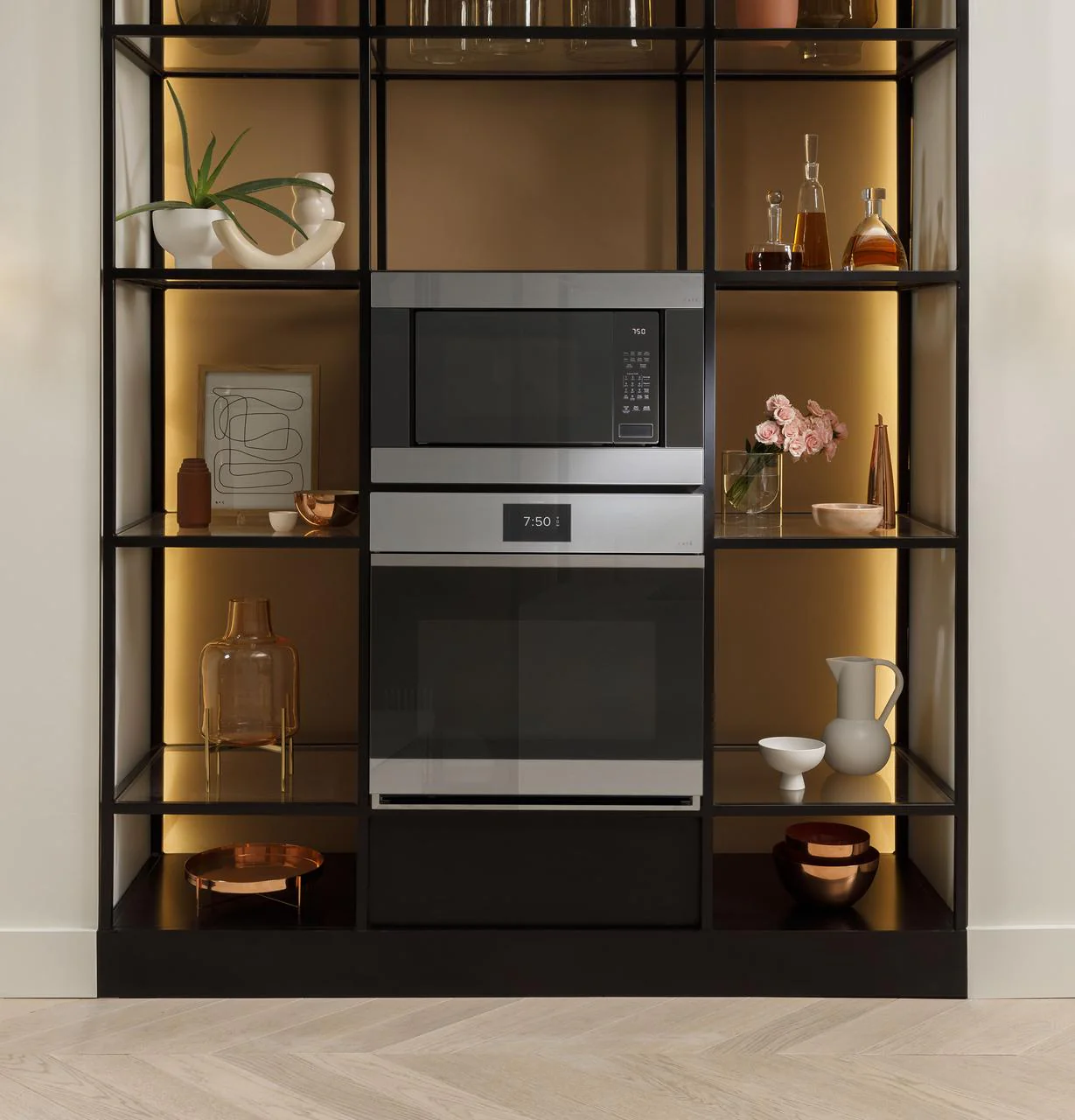 Cafe CTS90DM2NS5 CAF(EBACK)™ 30" Smart Built-In Convection Single Wall Oven in Platinum Glass - Image 19