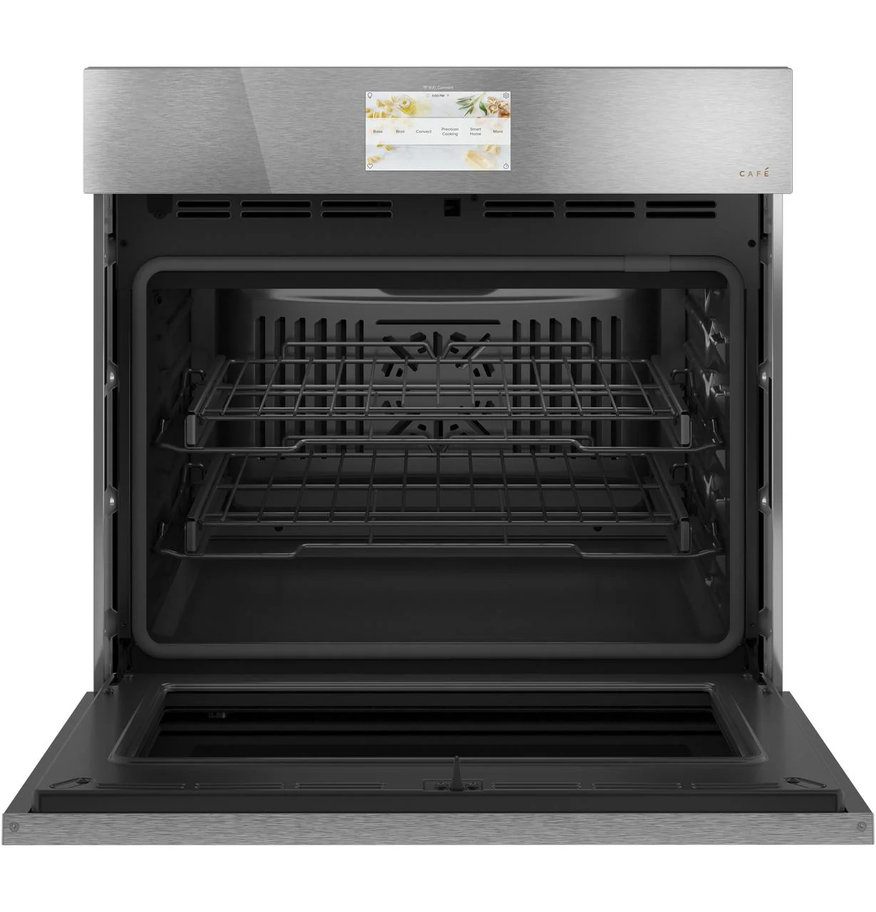 Cafe CTS90DM2NS5 CAF(EBACK)™ 30" Smart Built-In Convection Single Wall Oven in Platinum Glass - Image 2