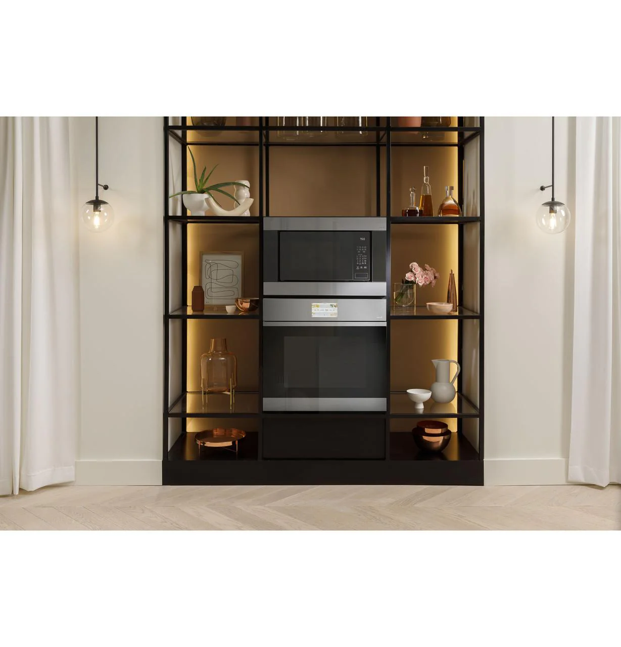 Cafe CTS90DM2NS5 CAF(EBACK)™ 30" Smart Built-In Convection Single Wall Oven in Platinum Glass - Image 22