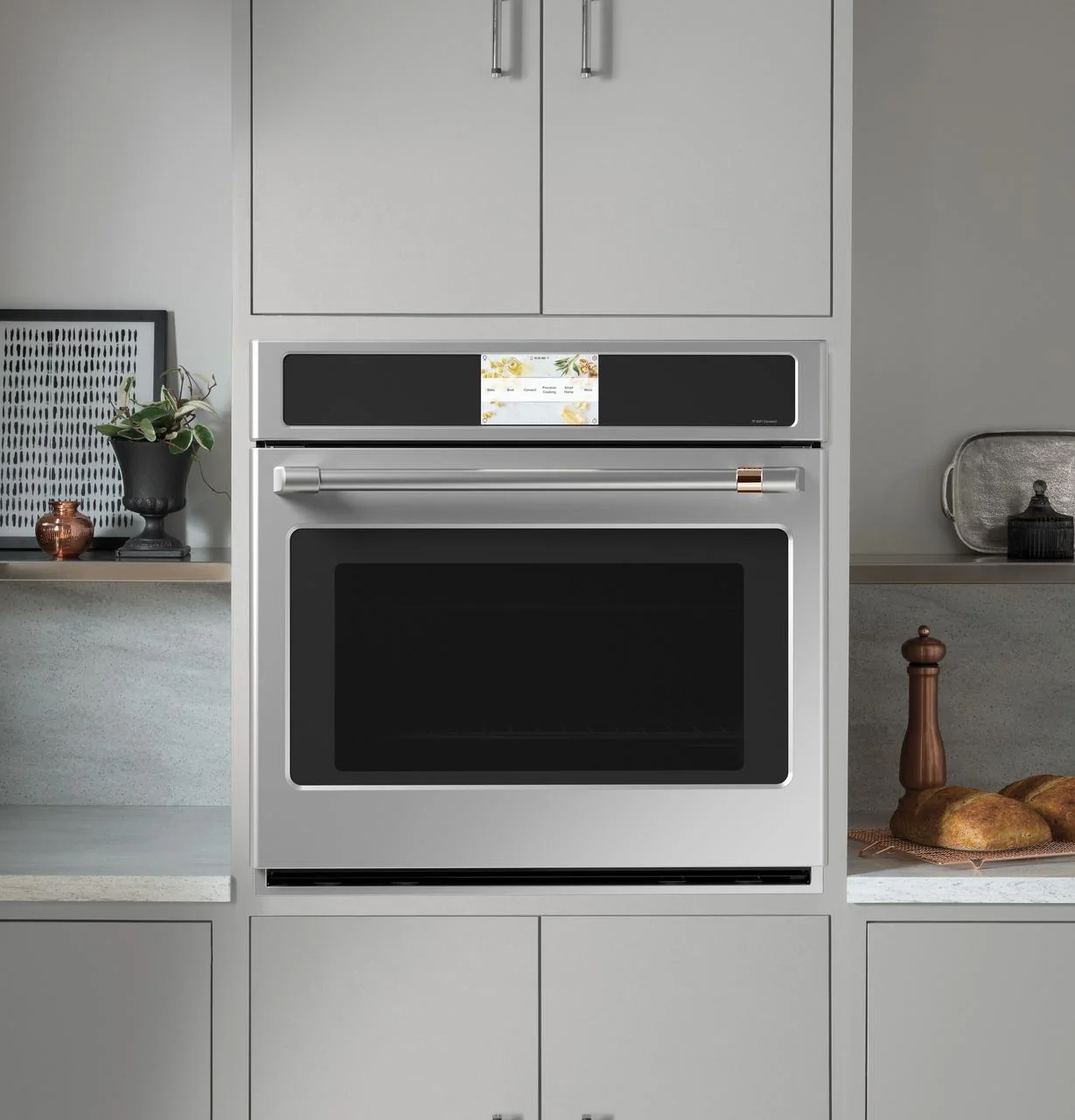 Cafe CTS90DP2NS1 CAF(EBACK)™ Professional Series 30" Smart Built-In Convection Single Wall Oven - Image 5
