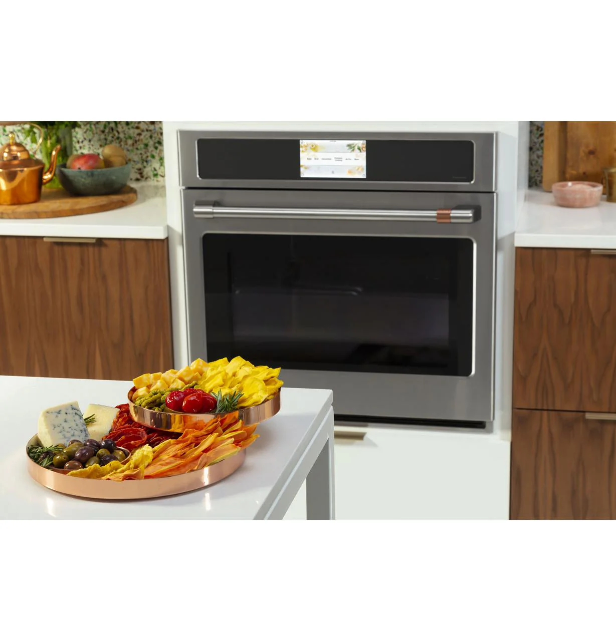 Cafe CTS90DP2NS1 CAF(EBACK)™ Professional Series 30" Smart Built-In Convection Single Wall Oven - Image 7