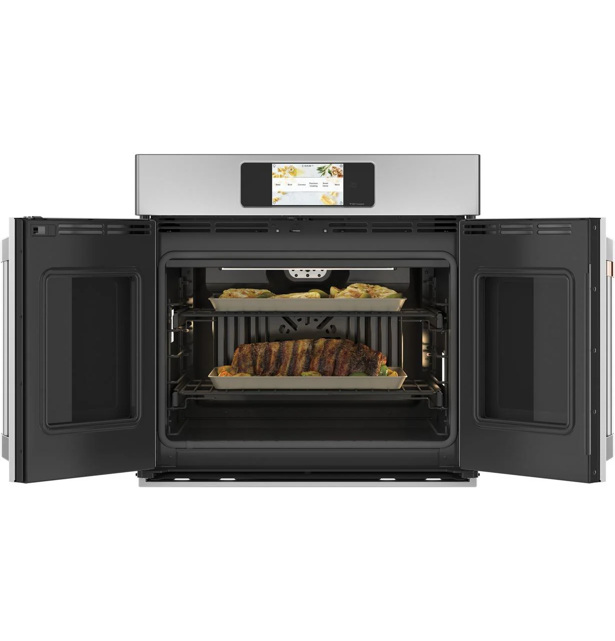 Cafe CTS90FP2NS1 CAF(EBACK)™ Professional Series 30" Smart Built-In Convection French-Door Single Wall Oven - Image 3
