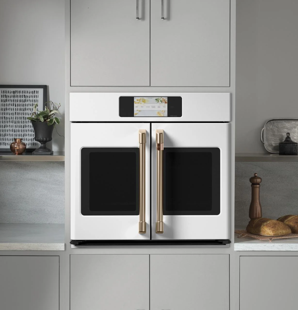 Cafe CTS90FP4NW2 CAF(EBACK)™ Professional Series 30" Smart Built-In Convection French-Door Single Wall Oven - Image 6